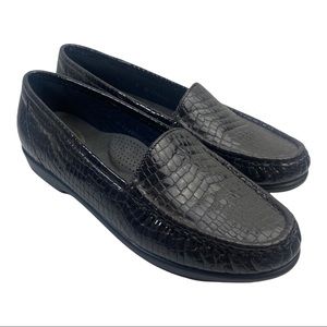 SAS TRIPAD Comfort Black Loafer 9